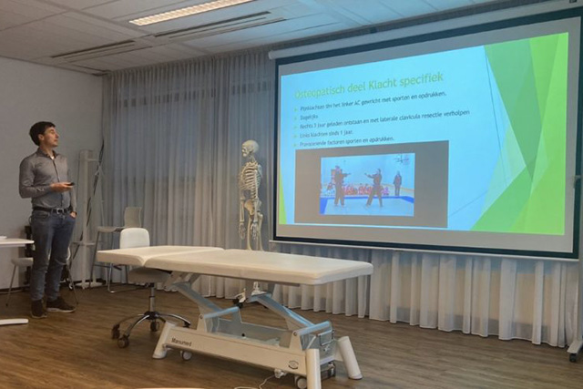 Jop Mur sport osteopaat presentatie